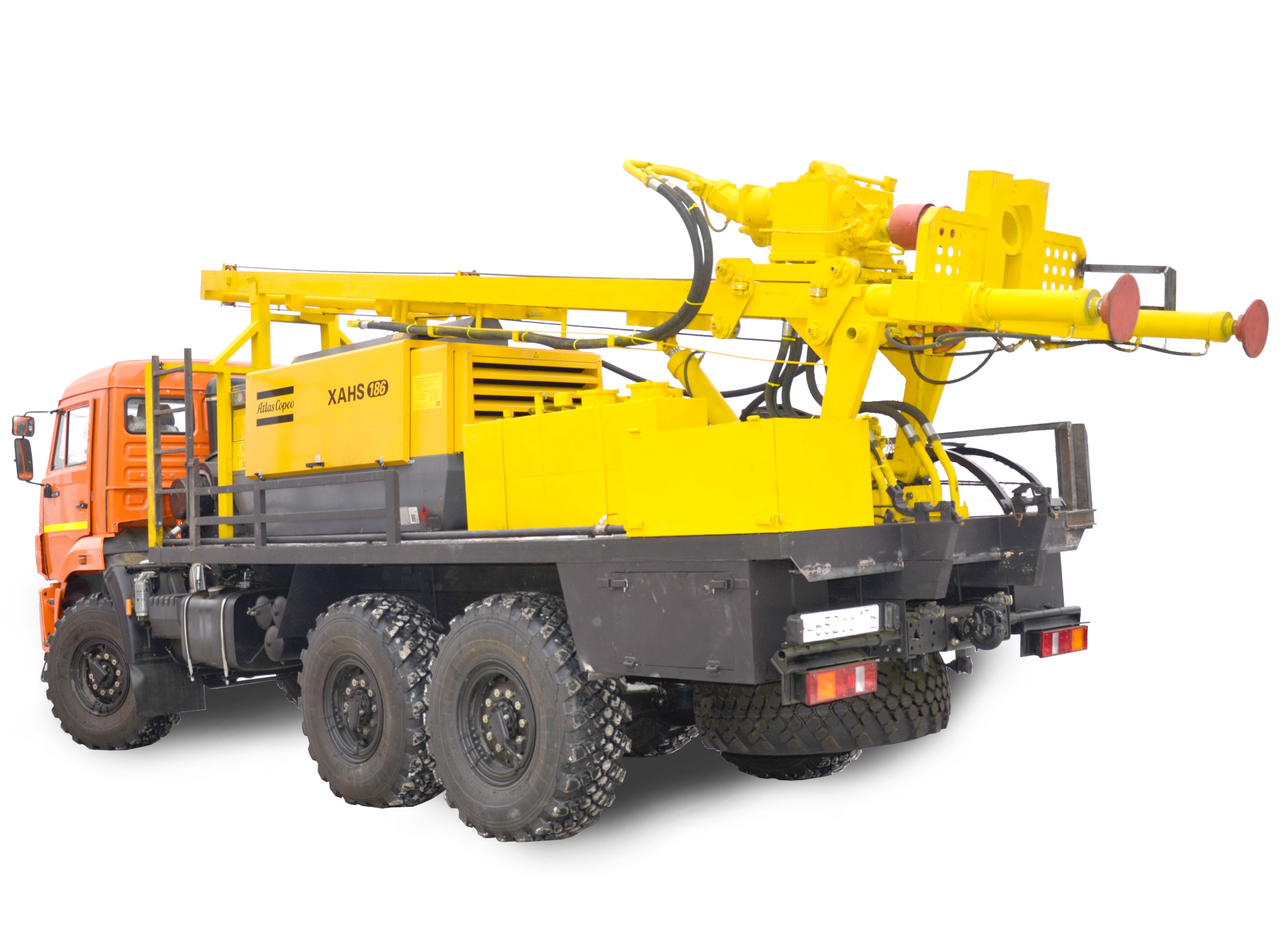 Буровая установка УРБ-2А2 на Шасси КамАЗ 43118