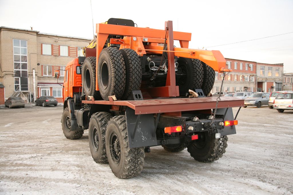 Прицеп-роспуск лесовозный 6749R2 (двускатный)