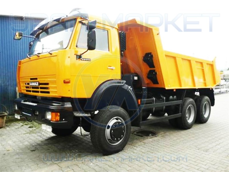 Самосвал «КамАЗ 65111» с задней разгрузкой, общий вид