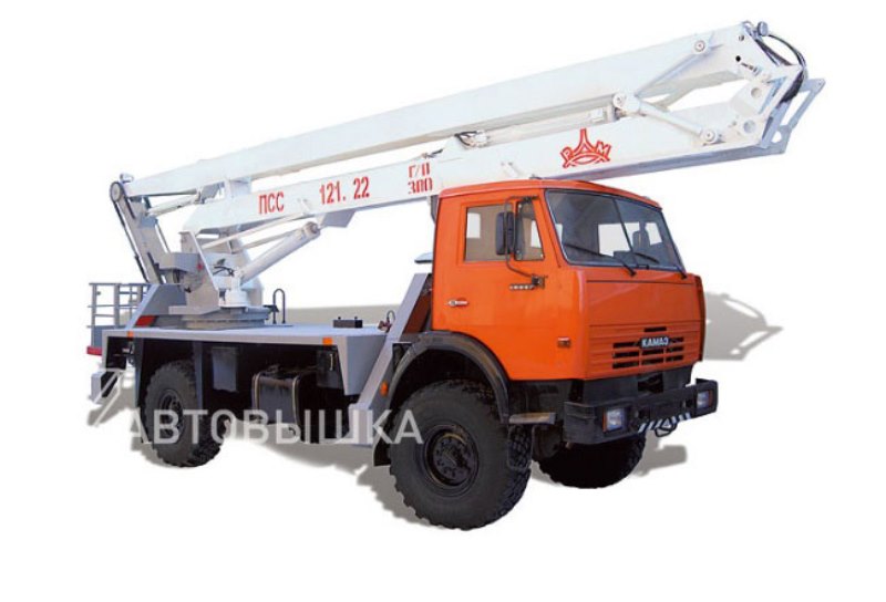 Автогидроподъемник ППС-131.22Э «КамАЗ 4326», общий вид