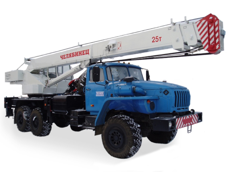 Автокран «Челябинец» 25т, общий вид