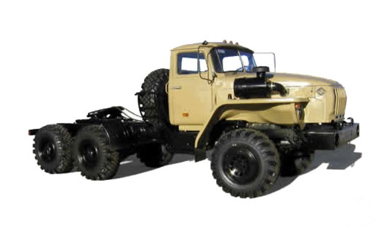 Седельный «Урал 4320», общий вид