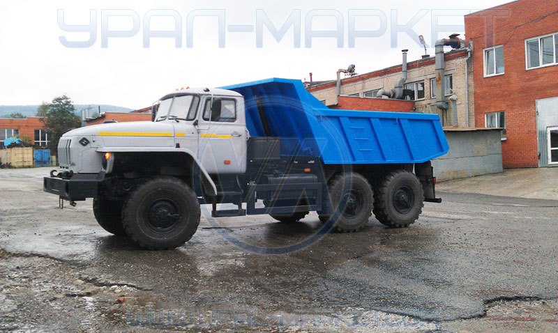 Самосвал «Урал 55571-1121-60М», общий вид