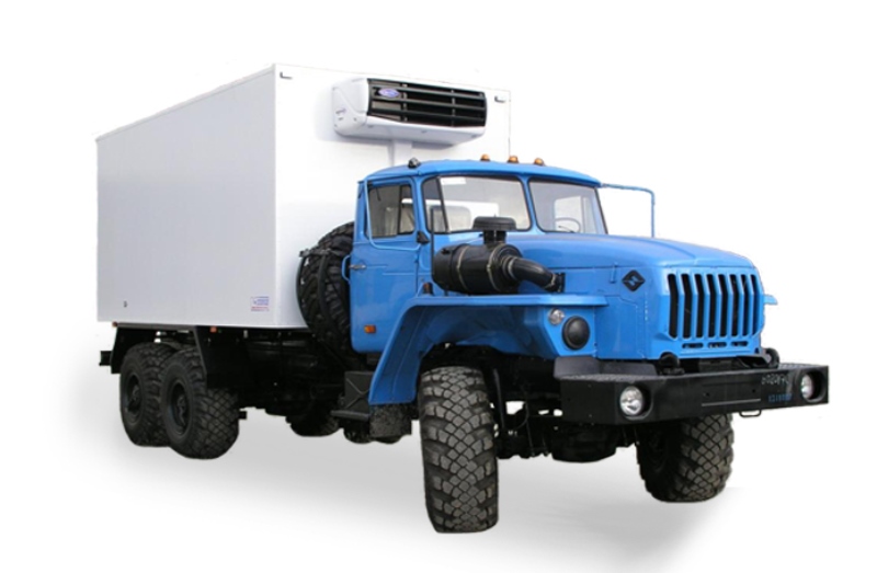 Изотермический фургон «Урал 4320», общий вид