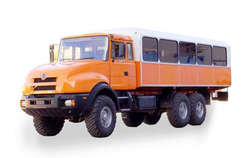 Вахтовый автобус «Урал 3255-79», общий вид