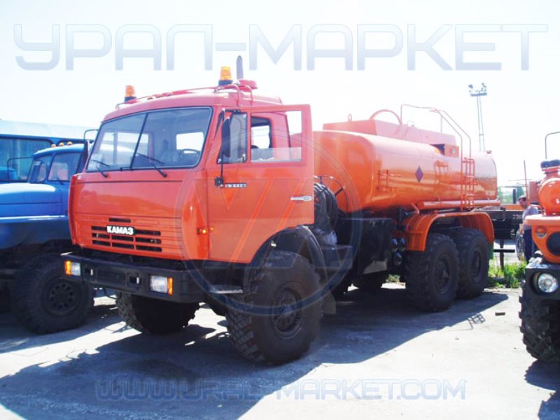 Автоцистерна нефтепромысловая АЦН-10 «Камаз 43118», общий вид