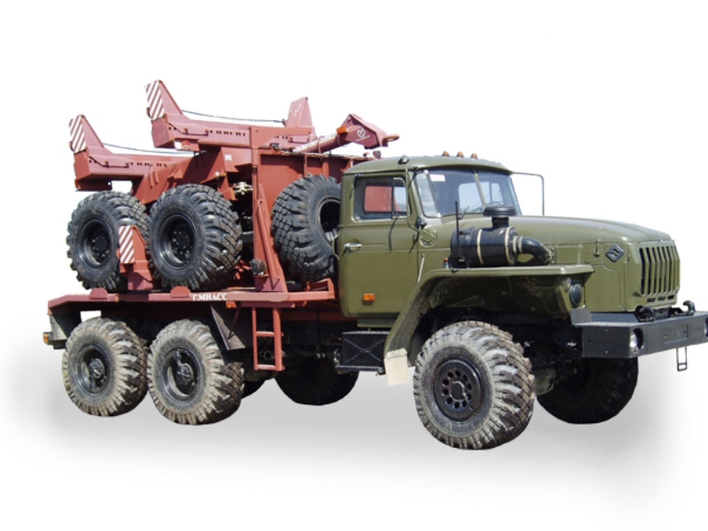 Трубоплетевоз 4456N1-10 на шасси Урал 5557-1112-60М