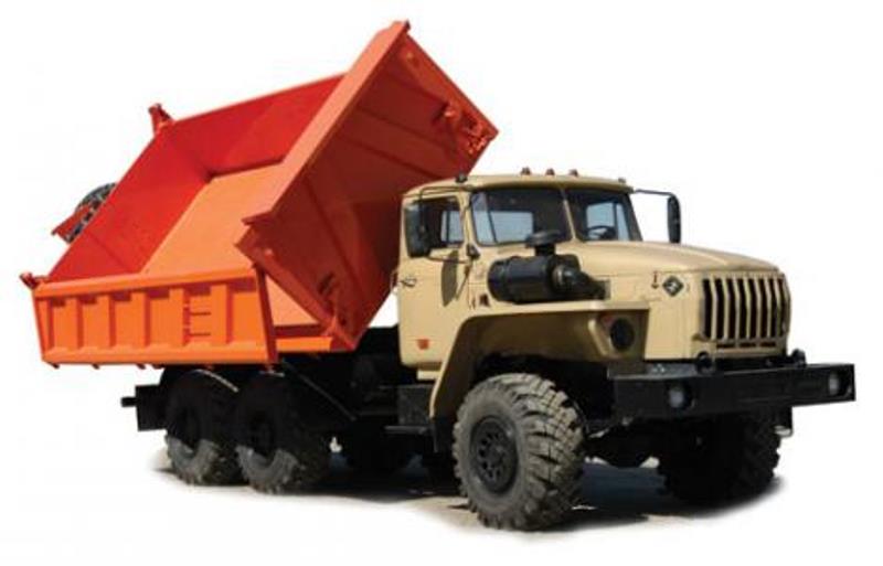 Самосвал «Урал 4320-1912-60М» с 3-х сторонней разгрузкой, общий вид
