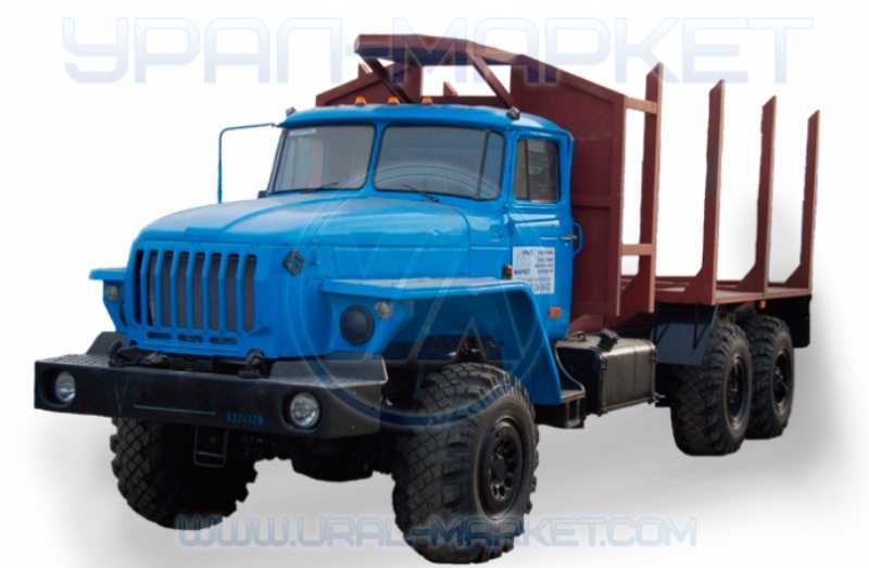 Сортиментовоз 4456N7-10 на шасси Урал 4320-1912-60М