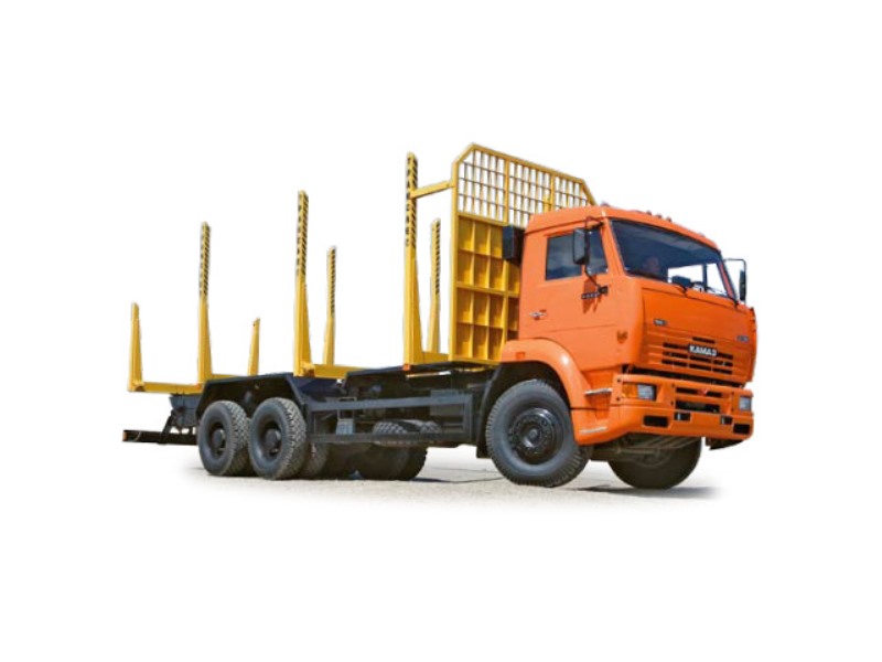 Сортиментовоз «Камаз 6520», общий вид