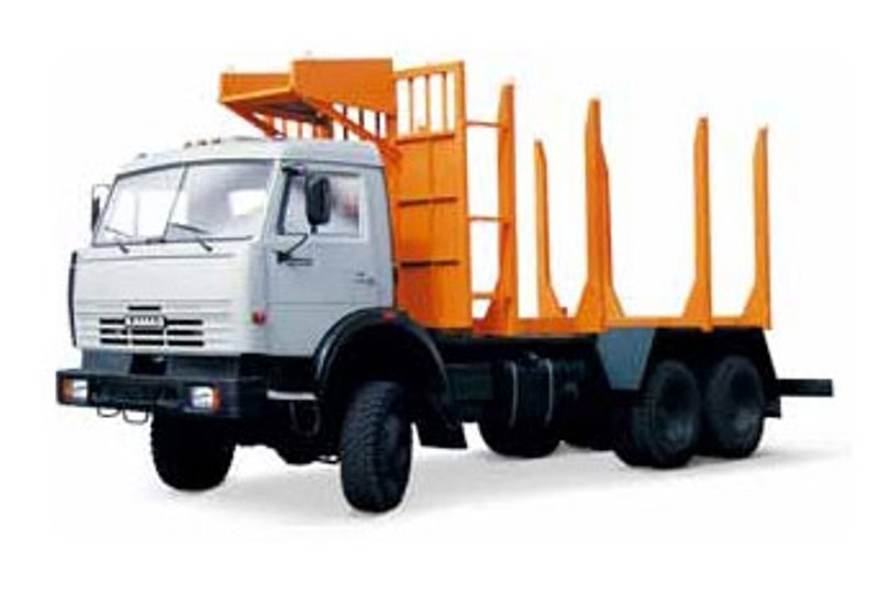Сортиментовозный тягач «Камаз 65115», общий вид