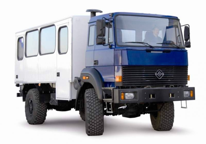 Вахтовый автобус «Урал-32552», общий вид