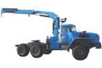 Седельный тягач «Урал 44202-0311-60М» с гидроманипулятором ИНМАН ИМ-95