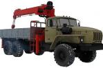 Бортовой автомобиль с гидроманипулятором ИФ-300 на шасси Урал 4320-0911-60М