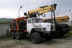 Лесовоз с гидроманипулятором ОМТЛ-70-02 4456N4-20 Урал 5557-1151-60М