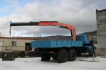 Бортовой автомобиль с гидроманипулятором Palfinger РК-15500 на шасси Урал 4320-0
