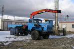 Бортовой автомобиль с гидроманипулятором Palfinger РК-15500 на шасси Урал 4320-0