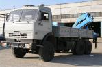Бортовой автомобиль «КамАЗ 53215» с гидроманипулятором, общий вид