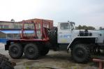Лесовозный тягач 4456N5-10 на шасси Урал 55571-1151-60М