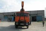 Сортиментовозный «Камаз 43118» 6749A7-10 с гидроманипулятором, вид спереди