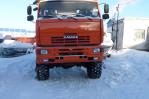Трубоплетевозный тягач «КамАЗ 65222», вид спереди