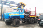 Лесовоз с гидроманипулятором ОМТЛ-97 4456N5-20 Урал 55571-1151-60М
