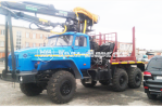 Лесовоз с гидроманипулятором ОМТЛ-97 4456N4-20 Урал 5557-1151-60М