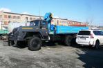 Бортовой автомобиль «Урал 4320-0911-60М» с гидроманипулятором ИНМАН ИМ-95