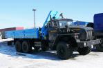 Бортовой автомобиль «Урал 4320-0911-60М» с гидроманипулятором ИНМАН ИМ-95