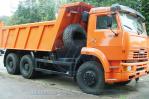 Самосвал «КамАЗ 65111» с задней разгрузкой, общий вид справа