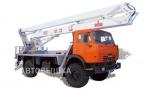 Автогидроподъемник ППС-131.22Э «КамАЗ 4326», общий вид