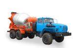 Автобетоносмеситель АБС - 5м3 «Урал 55571-60», общий вид