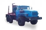 Лесовозный тягач 4456N5-10 на шасси Урал 55571-1151-60М