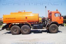 Автоцистерна нефтепромысловая АЦН-10 «Камаз 43118», вид с боку
